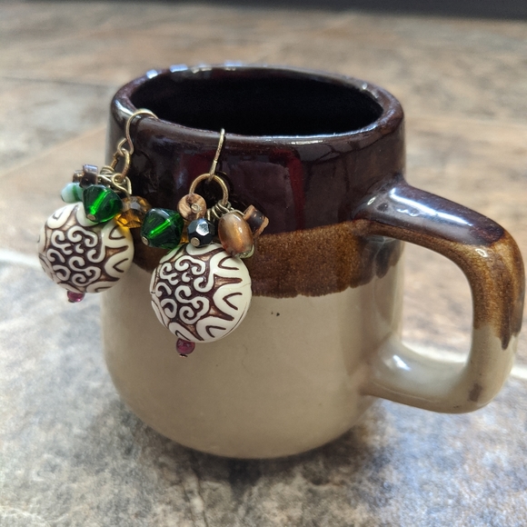 Beaded Party Earrings - Picture 7 of 8